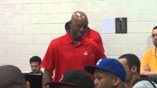 Sam Cassell At Las Vegas NBA Summer League -- iFolloSports.com