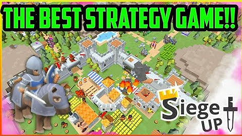 The Best Strategy Game on mobile Siege Up! | RTS Siege Up! - Medieval Warfare Strategy Offline