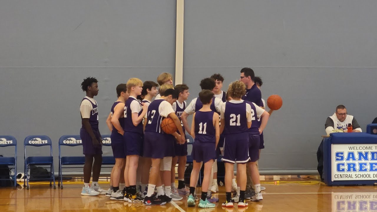 2023 - 8th Grade - Watertown Cyclones vs Sandy Creek Comets, 2-4-2023, HD