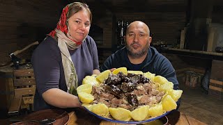 Бешбармак легендарное блюдо Казахстана! Простой рецепт