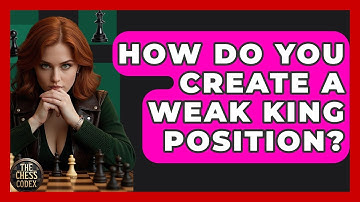 How Do You Create A Weak King Position? - The Chess Codex