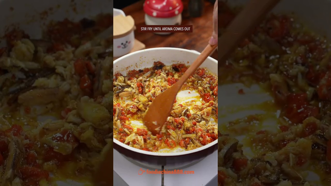 EASY CHINESE CRAB ROE NOODLES RECIPE 