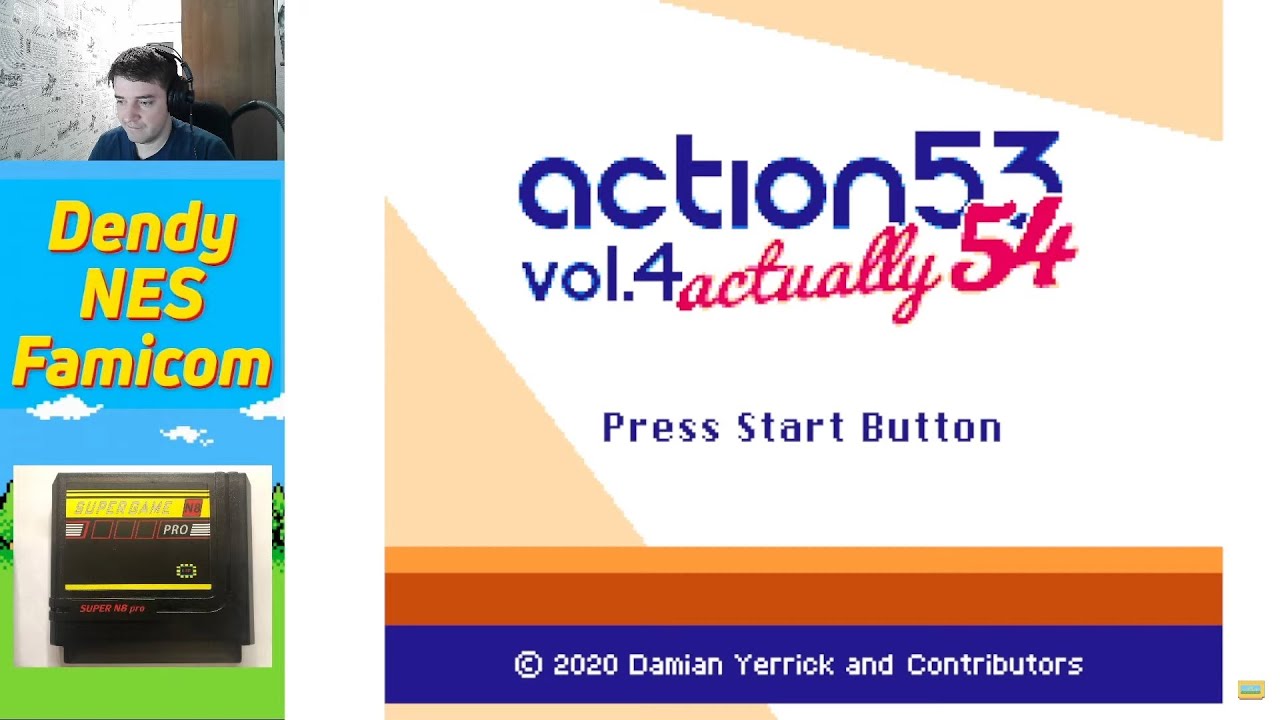 Новые игры. NESDev Compo 2017 (Action 53 Vol. 4: Actually 54) (№740)