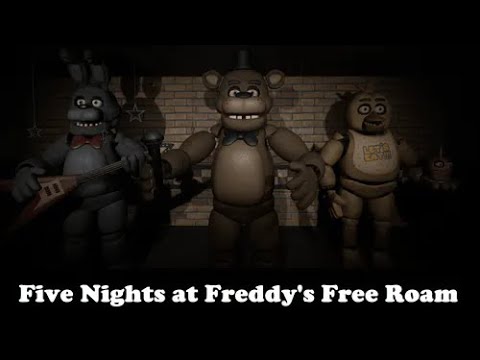 Five Nights at Freddy's Free Roam (Night 1 & 2 Gameplay)
