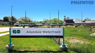 a tour of old GO Transit car # 2807 at Allandale Waterfront