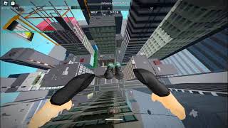 I practiced Parkour in Roblox
