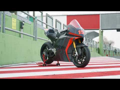 La Ducati MotoE en acción