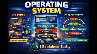 Introduction to Operating System.#education #trending #knowledge #concept #simple #video