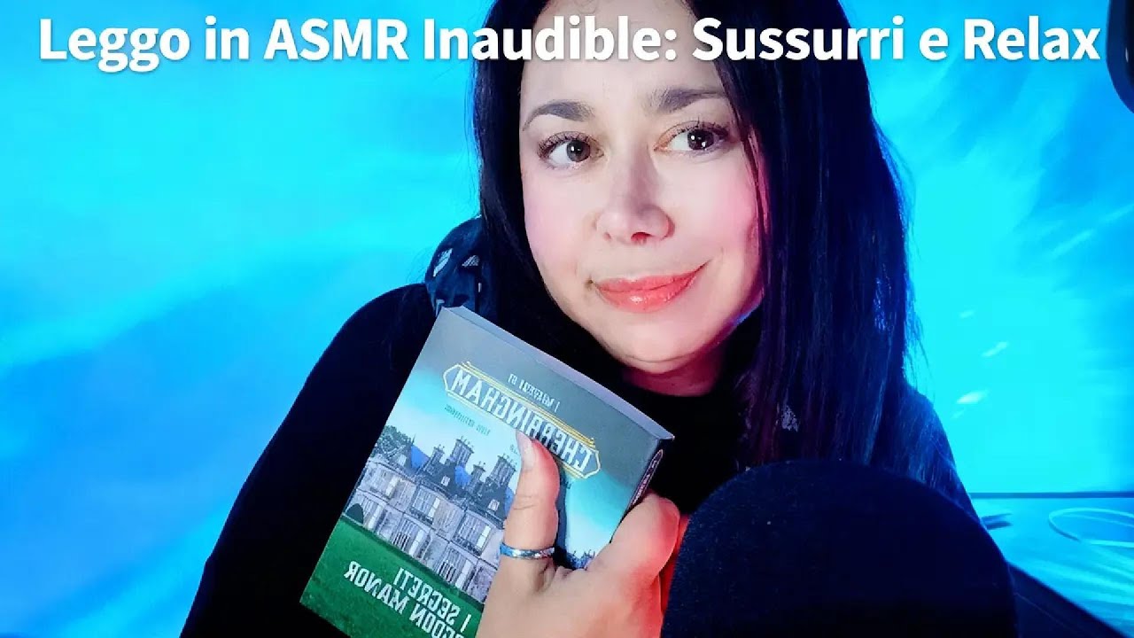 Silent Reading ASMR for Relax & Focus | Lettura Inaudibile🔖📘