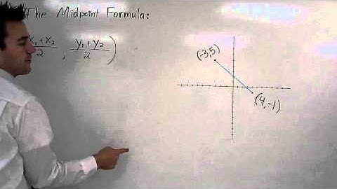 Using the Mid-Point Formula