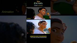 ENCANTO | Luisa and Mirabel Animation Breakdown