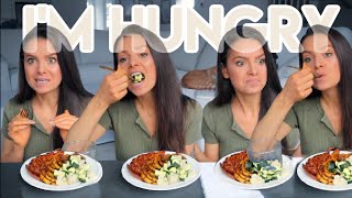 TRUTH ABOUT MY HUNGER & FULLNESS CUES | Mukbang | Starch Diet