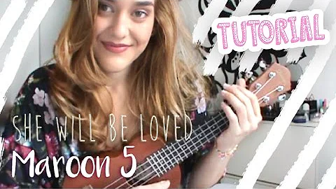 She Will Be Loved - Maroon 5 | Ukulele TUTORIAL por Vika Aguiar