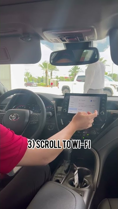 How To Connect Toyota #WiFi: Toyota of Orlando tips #shorts