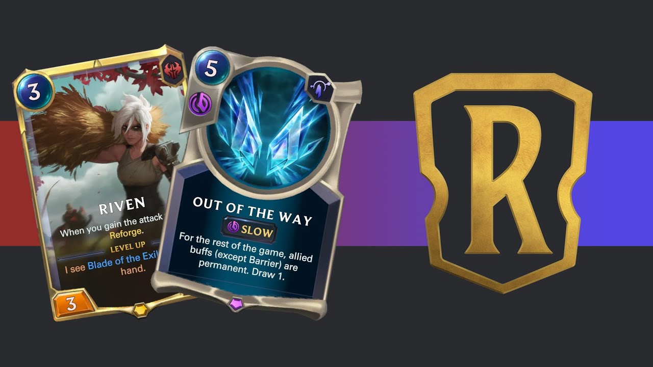 Out of the Way Riven | Legends of Runeterra - YouTube