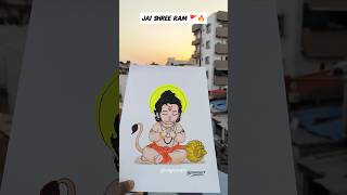 And here the final Result of hanuman jii ❤🥰 #hanuman #hyperrealism #hanumanji #viral#artist#shorts