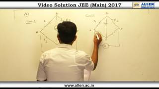 JEE Main 2017 Exam Physics Solution – Q. No. 3, 4, 5 (Paper Code-B)