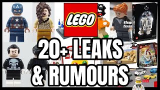 20+ NEW LEGO LEAKS & RUMOURS (Marvel, Mario, Star Wars & MORE)