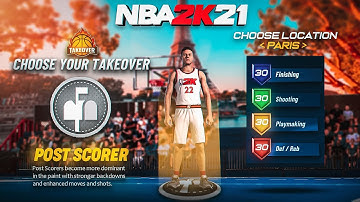 This is the BEST POST SCORER BUILD in NBA 2K21 | TOP CENTER BUILD and NBA 2K21 BEST Build
