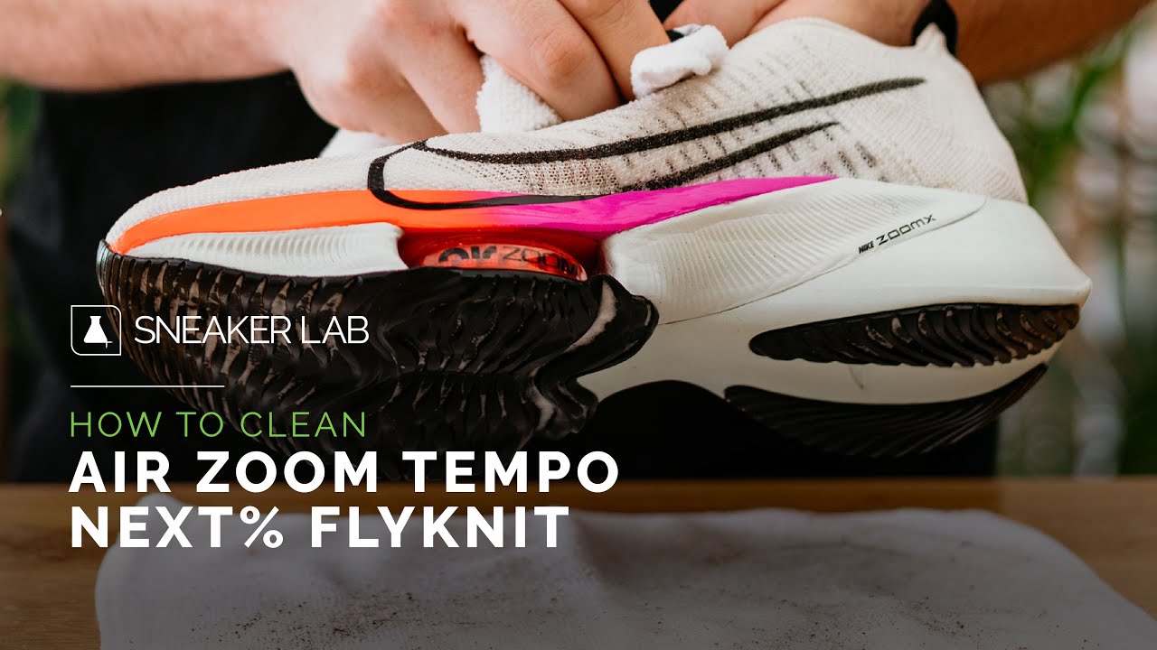 How To Clean Nike Tempo Next% Flyknit - YouTube