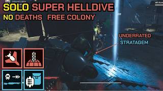 Speargun is an underrated gem on The Illuminate | Helldivers 2 D10 Solo, No Deaths
