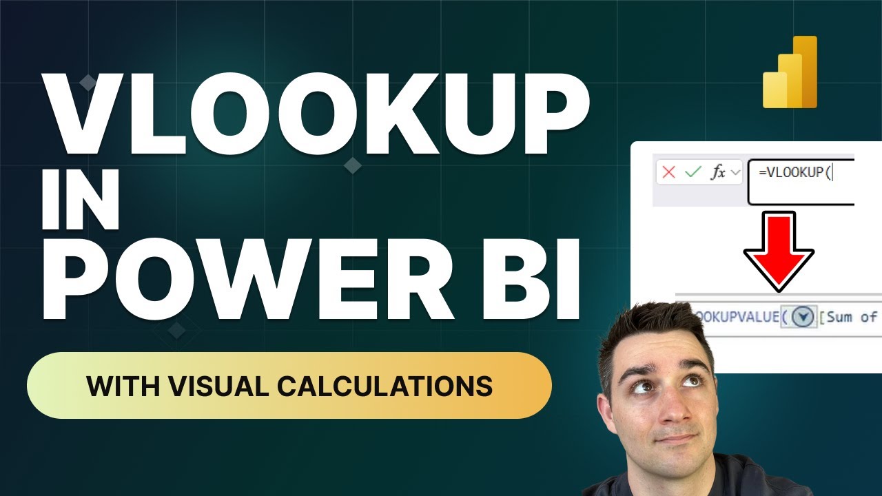 Функция VLOOKUP для Power BI: наконец-то появилась логика Excel! (Визуальные вычисления)