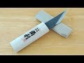 Traditional Japanese Single-Bevel Knife Anatomy for $20! Kiridashi Kogatana by Kakuri [4K Unboxing]