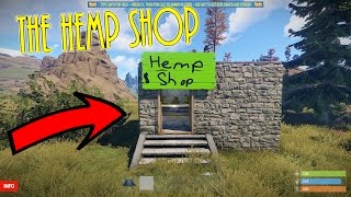The Hemp Shop | The Shotgun Trap Trap Base From The New Update | Rust Ep 22