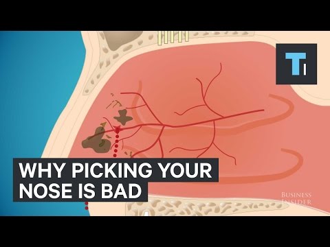 Why picking your nose is bad