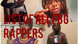 List Of All FBG Insane GDs/BDs Rappers