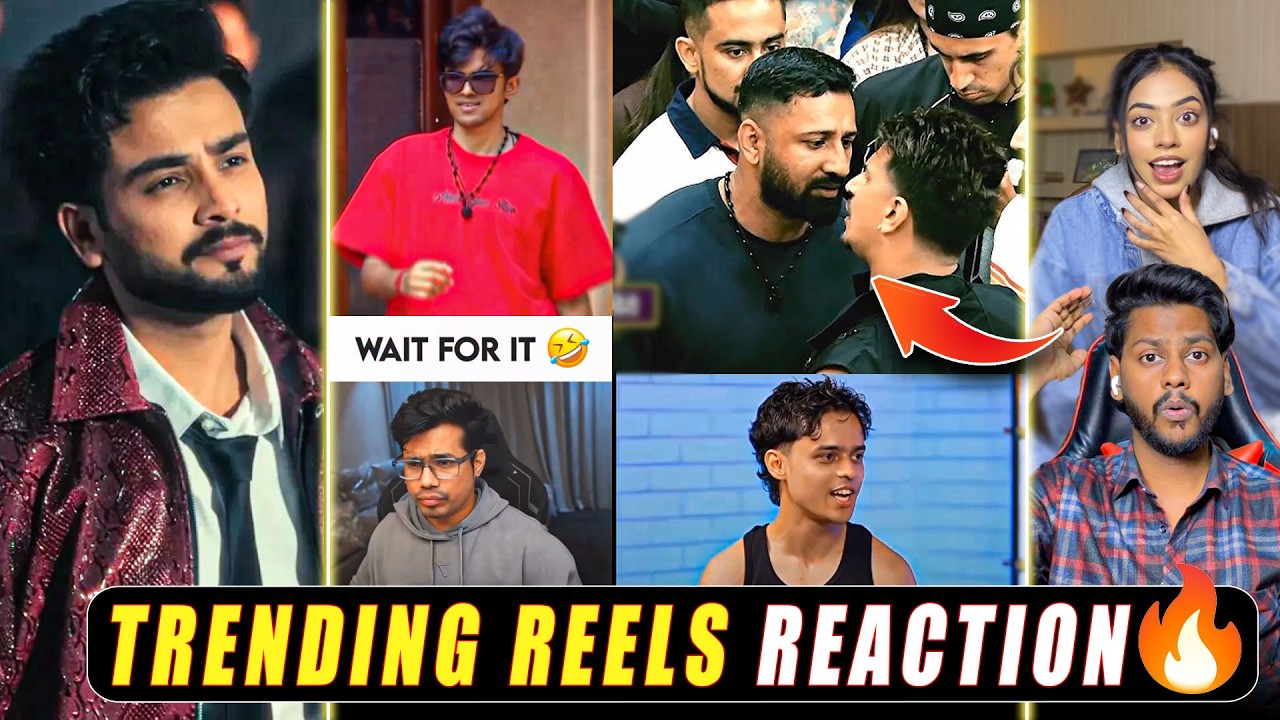 Reaction on Trending Reels 2026 🔥 | Elvish vs Maxtern 😈