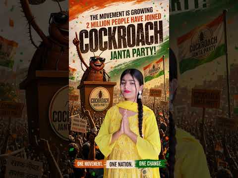 cockroach Janta Party 🙏🪳🪳