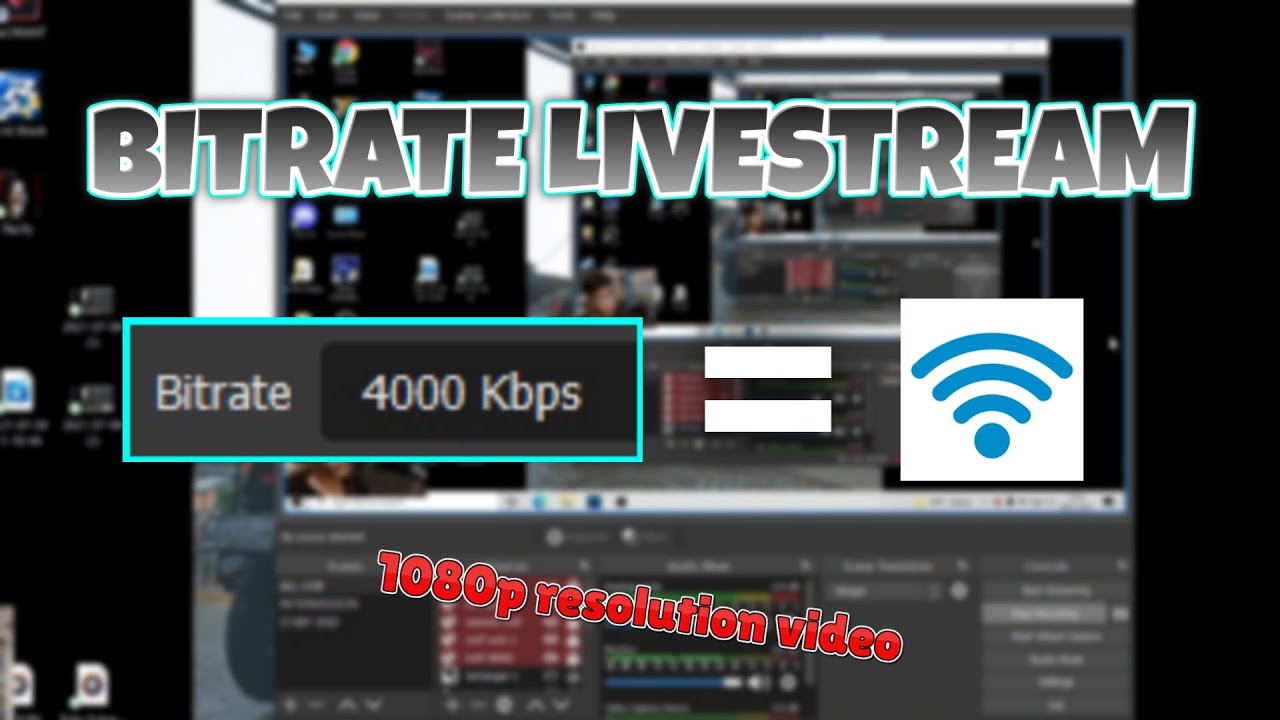 BITRATE OBS YANG PAS UNTUK KALIAN STREAMING Dan Pengaturan Resolution BITRATE OBS YANG PAS UNTUK KALIAN STREAMING Dan Pengaturan Resolution