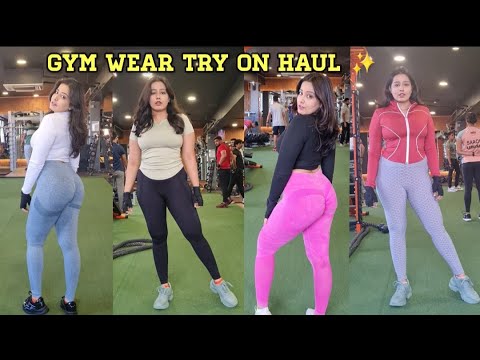 GYM WEAR TRY ON HAUL🤩 CUTE, COMFORTABLE & TRENDY GYM OUTFITS