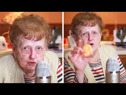 Grandma Tries ASMR For The First Time