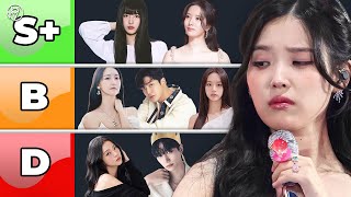 K-Pop IDOLS as ACTORS Tier List