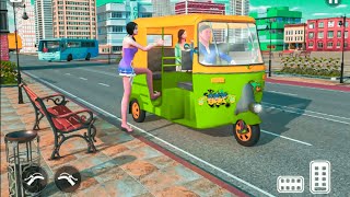 Modern Auto TukTuk Rickshaw Driving Simulator - Best TukTuk Riding Game screenshot 1