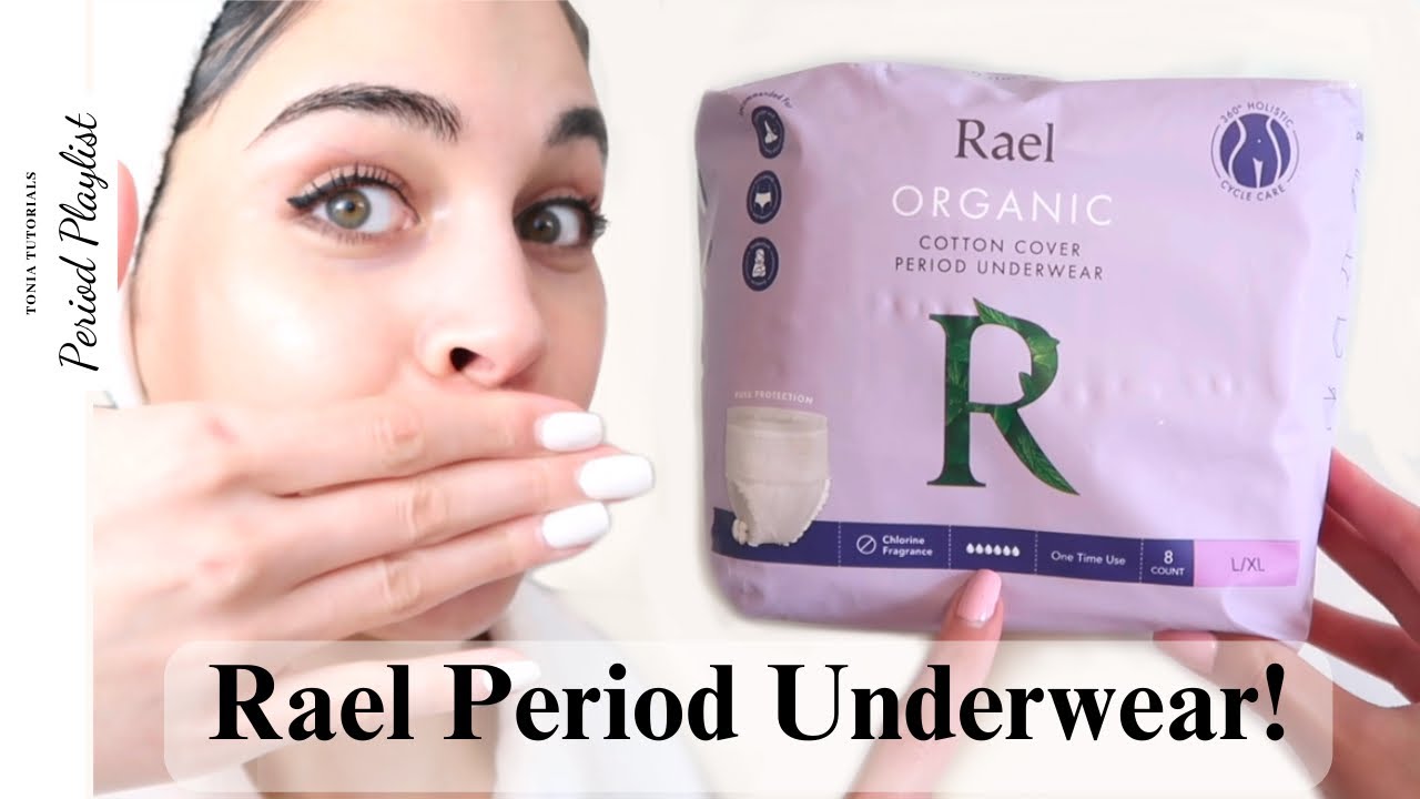 Rael Organic PERIOD UNDERWEAR Review! *chatty 
