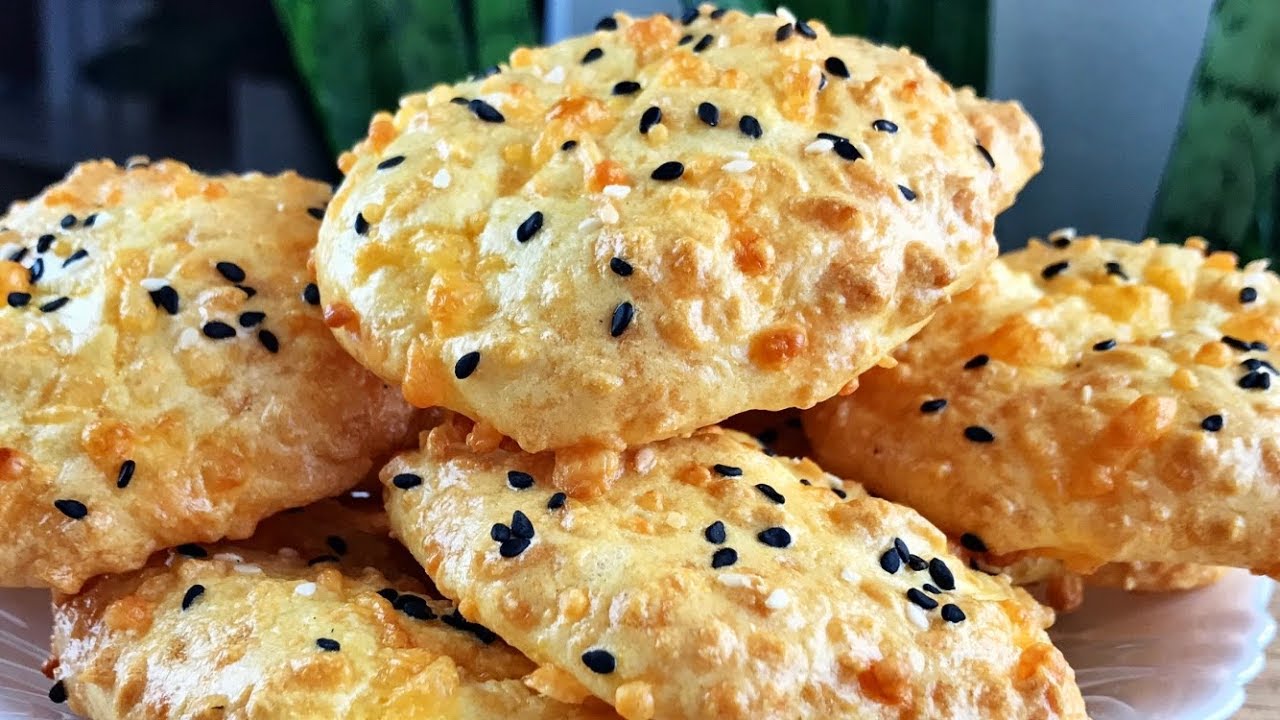 ⁣Молниеносные Сырные Лепешки из ТРЁХ  ингредиентов!