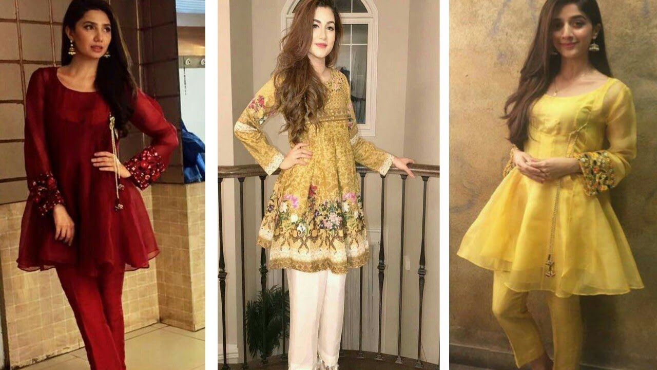 peplum designer dresses pakistani