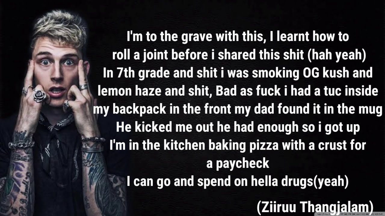 Machine Gun Kelly Smoke and Drive (Lyrics) YouTube Music