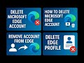 How to Remove and Delete Account Profile on Microsoft Edge Browser