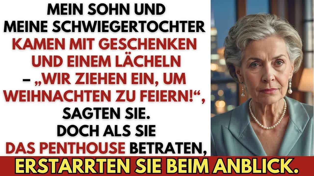 „Du hast ein Penthouse？ Wir ziehen zu Weihnachten ein“, sagten mein Sohn und meine Schwiegertoch