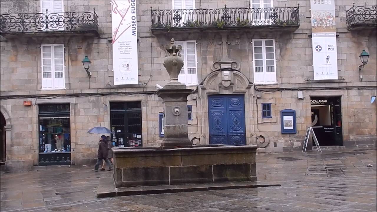 12 Fonte de la Praza do Toural 25 03 2016 Santiago de Compostela