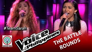 The Voice of the Philippines Battle Round Tell Him by Demie Fresco and Rosalyn Navarro (Season 2)