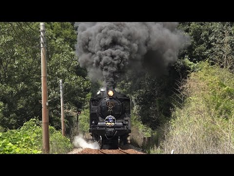 山口線全線復旧1周年！ SLやまぐち号 2015.8.23 - YouTube