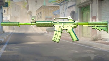 CS2 MADE  THIS SKIN INSANE🔥🔥 -  CS2 Updated M4A1 MOSS QUARTZ - NEW UPDATED CS2 M4A1 SKINS