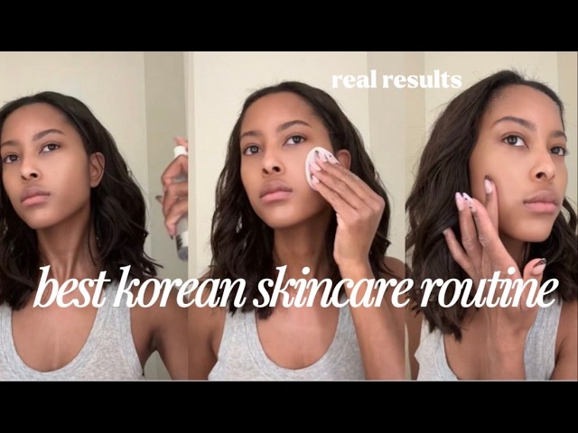 My real skincare routine for Korean glass skin that actually works