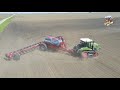 NEW FENDT 943 Vario Tractor pulling a Horsch Planter in Illinois