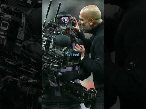 Pep Guardiola apologized for confronting a camera operator after Man City’s defeat at Newcastle 🗣️